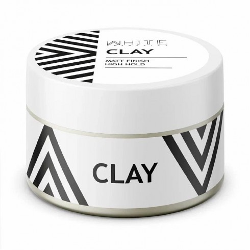 Матовая глина для укладки волос WHITE 100г